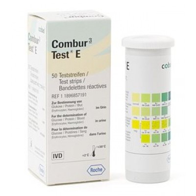 Combur-3 E urinetest, ( 50 strips )