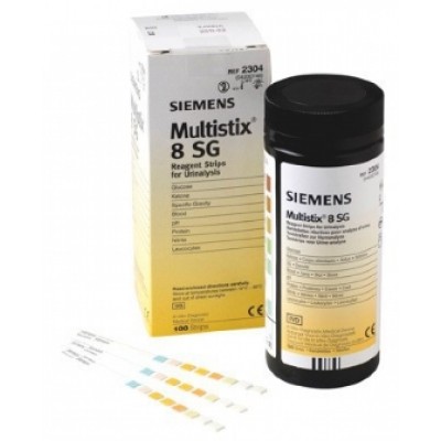 Multistix 8-SG urinetest, ( 100 strips )