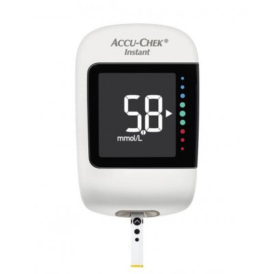 AIOS Accu-Check Instant Glucosemeter (startpakket, inclusief 50 strips )