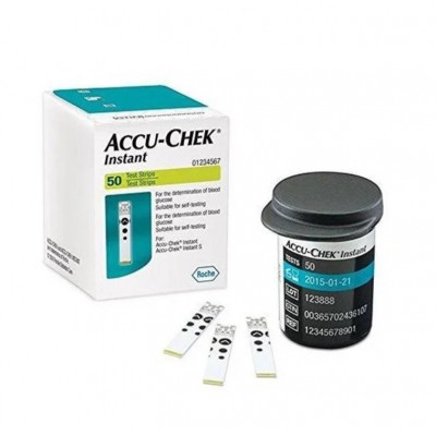 AIOS Accu-Chek Instant strips, per 50 stuks