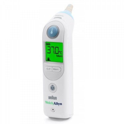 AIOS Welch Allyn Braun ThermoScan Pro 6000 Oorthermometer 