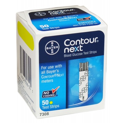 Bayer Contour Next teststrips, per 50 strips