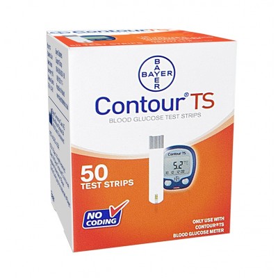 Bayer Contour TS strips, 50 strips