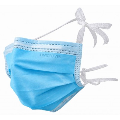 Chirurgisch mondmasker 3-laags met koord Type IIR, per 50 stuks