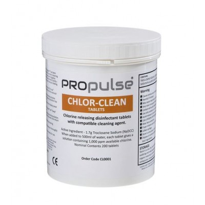 Cleaning tablet tbv ProPulse, per 200