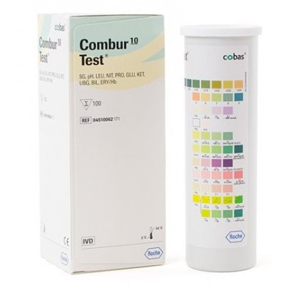 Combur-10 urinetest, ( 100 strips )