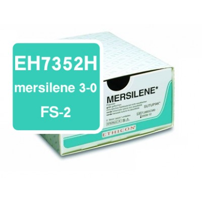 Ethicon polyester EH7352H mersilene 3-0, FS-2, DS-18,5 per 36
