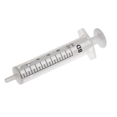 Injectiespuit 2-delig 10cc ( 100 stuks )