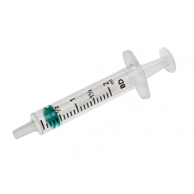 Injectiespuit 3-delig  2cc ( 100 stuks )