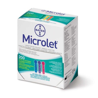 Microlet Lancetten, ( 200 stuks )