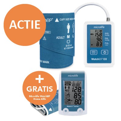 Microlife WatchBP 03 AFIB ABPM 24-uurs bloeddrukmeter