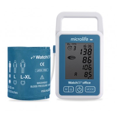Microlife WatchBP 30-minuten bloeddrukmeting met AFIB detectie