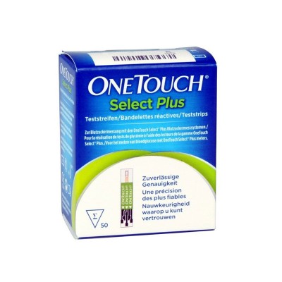 One Touch Select Plus strips, 50 strips