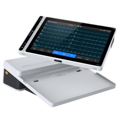 Tablet ECG 12-kanaals met interpretatie en docking station, per stuk