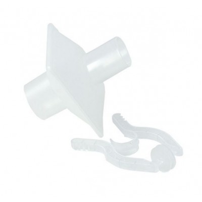 Vitalograph ECO BVF Kit - filter met bijtrand + neusklem, per 75 stuks