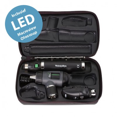 Welch Allyn Prestige LED Diagnostische set 3,5V met opthalmoscoop
